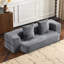 Canapé modulaire avec 3 repose-pieds Ebern Designs-1162670960