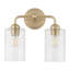 Meuble-lavabo 2 lumières CHARLOTTE-2113383662