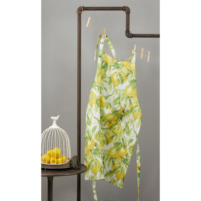 Lemon Harvest Design – 100% Polyester Kitchen Apron