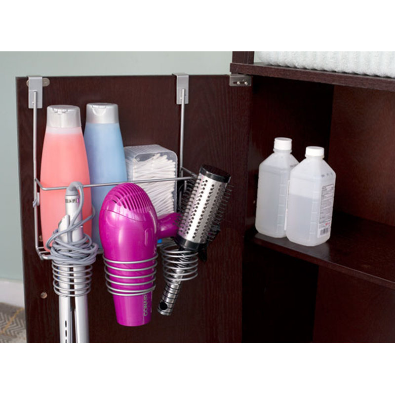 Organisateur de rangement pour accessoires de bain et accessoires de coiffage