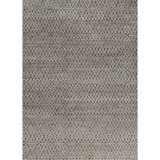 Hand Woven Silk and Wool Geometric Area Rug