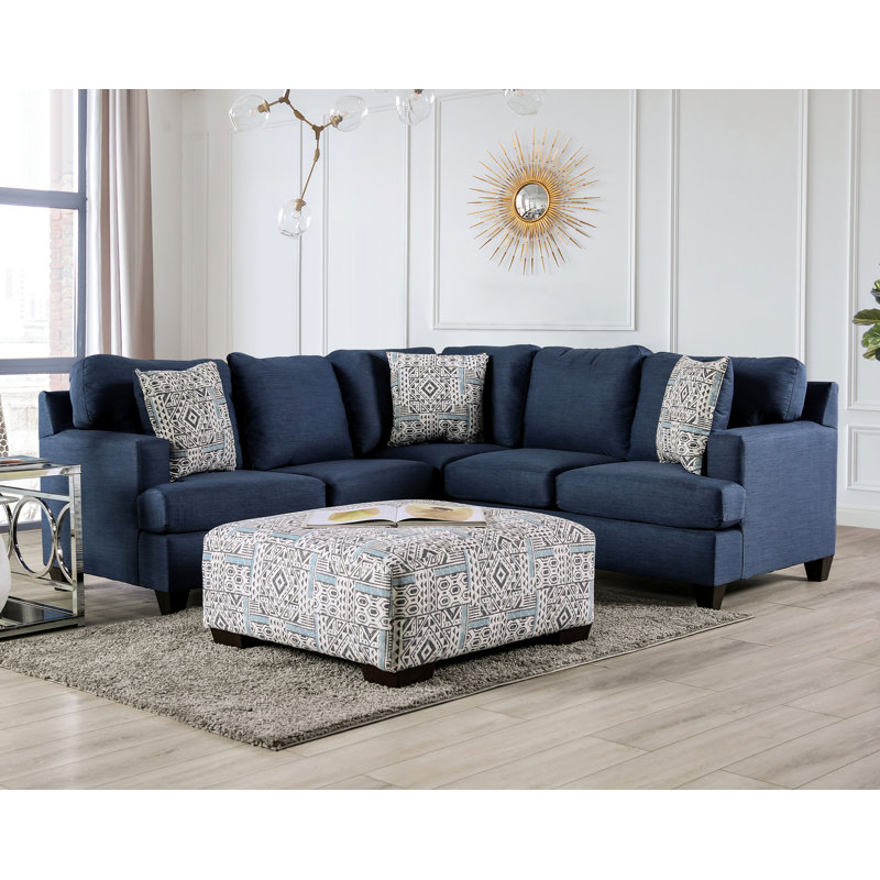 Canapé modulaire d'angle avec repose-pieds Penley