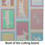 Lots of Chihuahua Glass Cutting Board Large