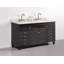 Ensemble de meuble-lavabo double 62 po Woodland