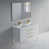 Blanc/laiton