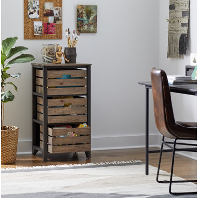 3 Drawer Storage Drawer