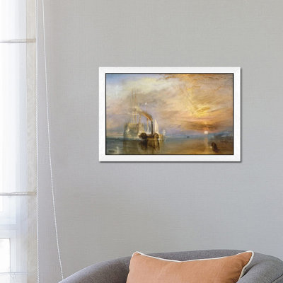The Fighting Temeraire, 1839 by J.M.W. Turner - Painting on Canvas