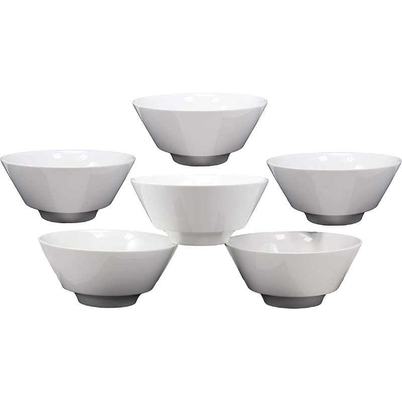 Grande cuve trapézoïdale en porcelaine blanche Ebros