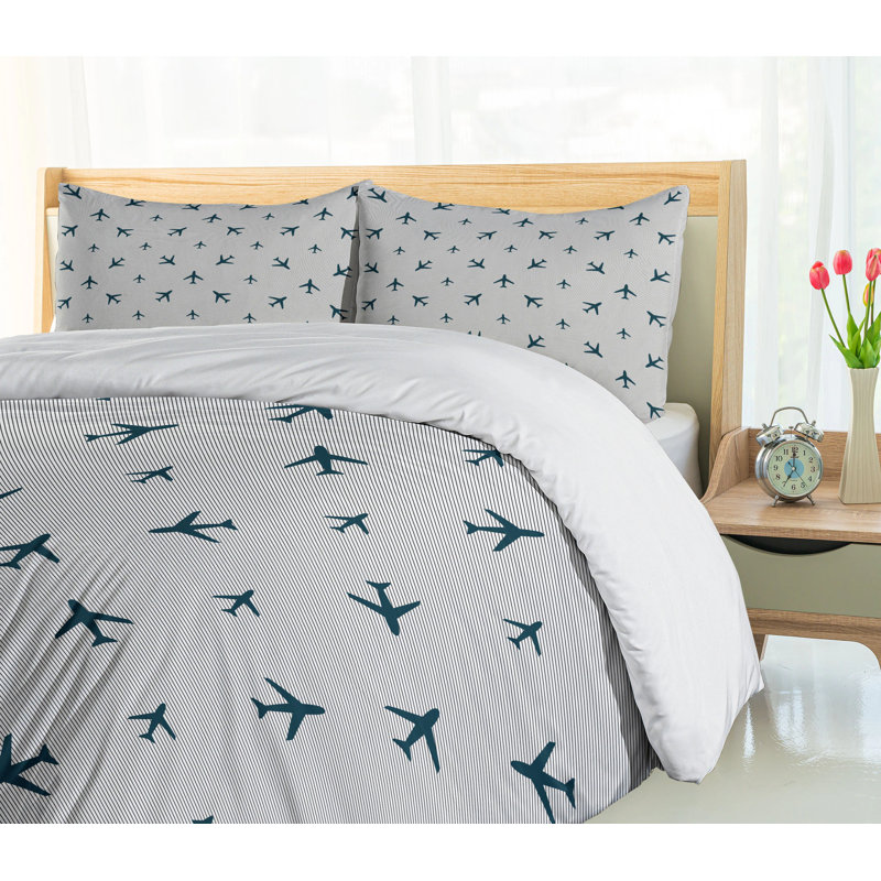 No Duvet Cover, California King Duvet Cover + 2 Standard Shams