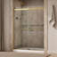 Levity Plus Less Sliding Shower Door, 77-9/16 In. H X 56-5/8 - 59-5/8 In. W, With 5/16 In.-Thick Crystal Clear Glass-131345640
