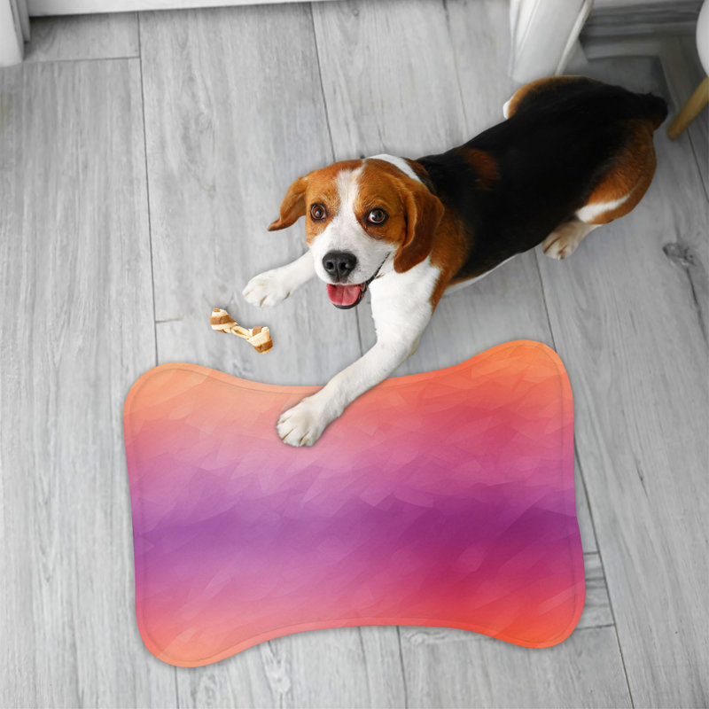 Tapis d'alimentation en os 1 pièce Dusk Ombre, 18"