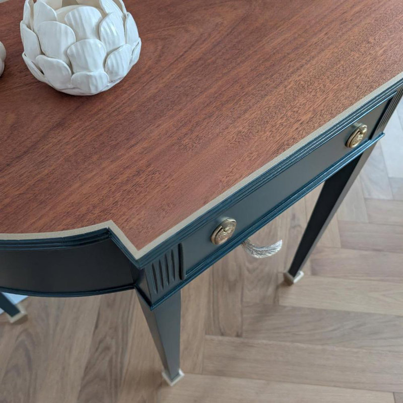 Console style français en bois massif minimaliste