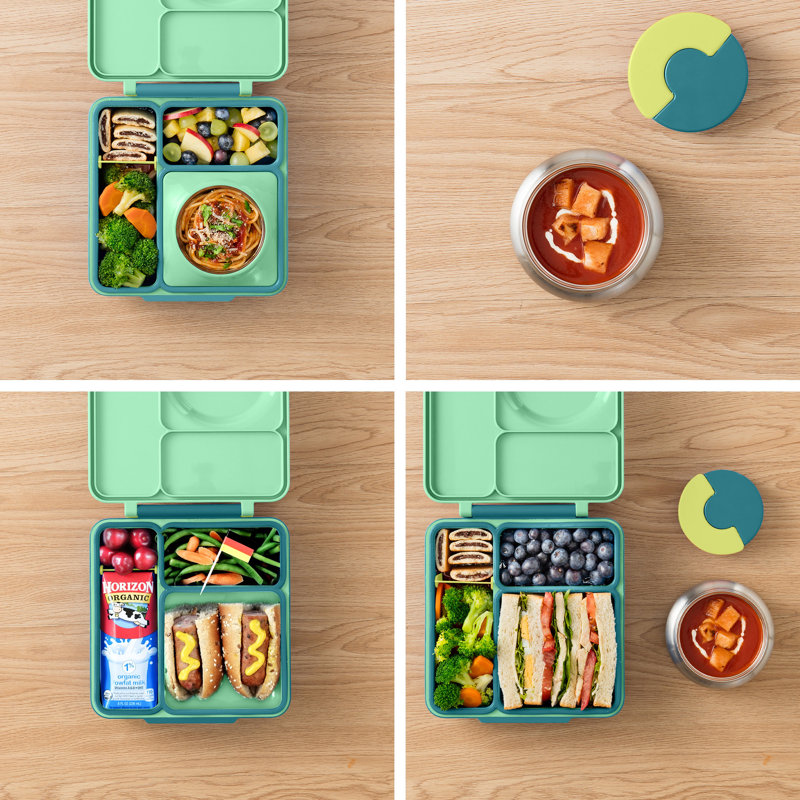 Green Meadow Insulated Stainless Steel Bento Lunch Box