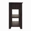 Console en bois de pin massif 48 po, table d'appoint moderne avec 3 tiroirs de rangement et 2 tablettes. Facile à assembler (noir vieilli) (ancien SKU: W120246665)-1612037414