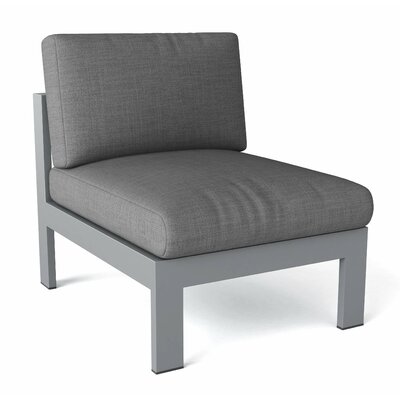 Granham Deep Seating Center Patio Chair with Sunbrella Cushions -  Brayden Studio®, B2CF733DF73E4512BDD7F8D8EBA2CEA2