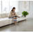 Long Rectangle All Acrylic 15Mm Thick Waterfall Coffee Table-1832223490