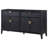 Harlowe 4-door Sideboard Buffet Storage Cabinet Black