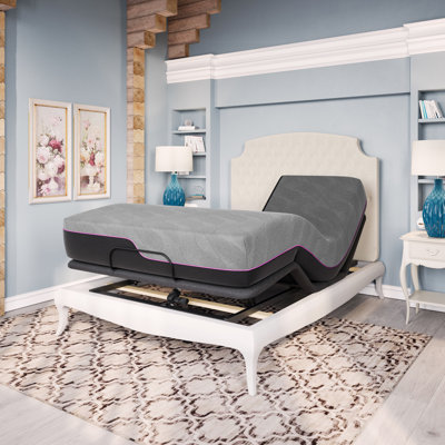 Adjustable Base Bundle With 4-Layer Mattress, Queen Sized Flex Head Memory Foam Mattress & Base, Size Bed