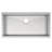 Whitehaus 33" Undermount Single Bowl 16 Gauge Brushed Stainless Steel Workstation Sink With Accessories-122846370