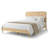 Brody Solid Wood Bed Frame-130370334-130370335