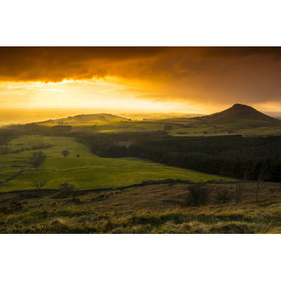 Roseberry Topping by Lakeland - Wrapped Canvas Print