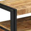 Natural Mango Wood Solid Mango Wood 90 X 33 X 75 Cm Side Table