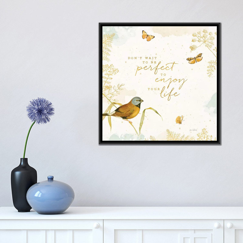 « nature of sagesse v », impression sur toile, H 18 po x l 18 po x P 1,5 po, Toile avec cadre noir, Pas de tapis