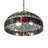 Lecompte 3 - Light Green/Brown Single Pendant