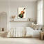 Ensemble de 1 tableau sur toile représentant un paysage de violon-129028020-129028025