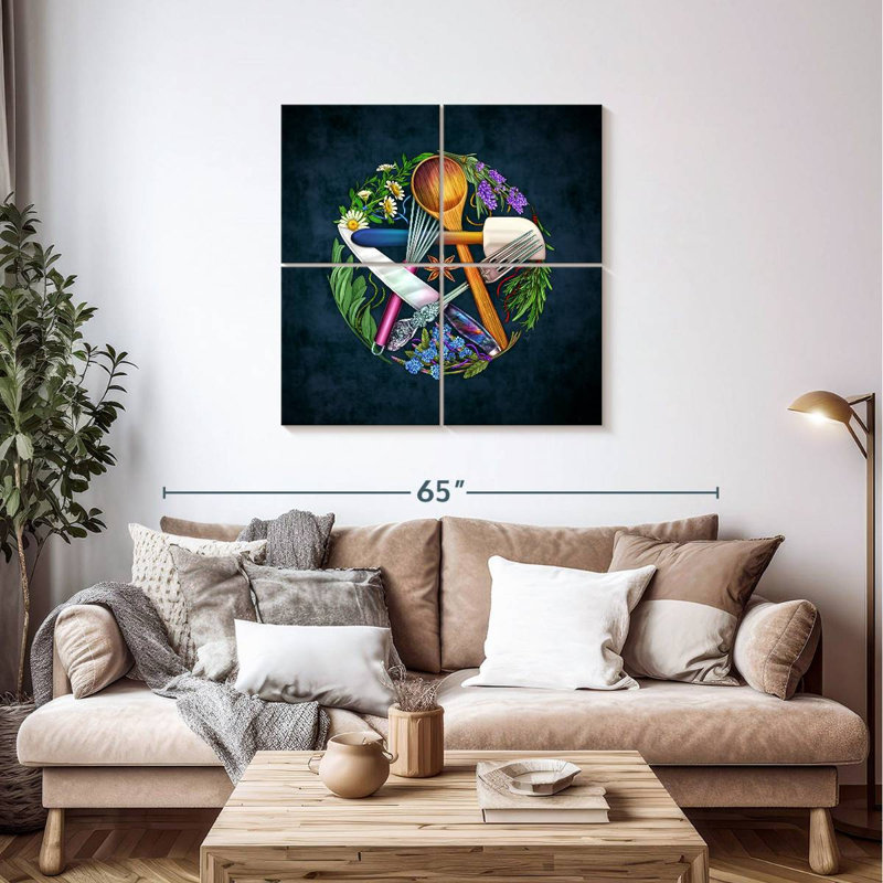 Senne de cuisine Magick Pentacle, H 38 po x l 38 po