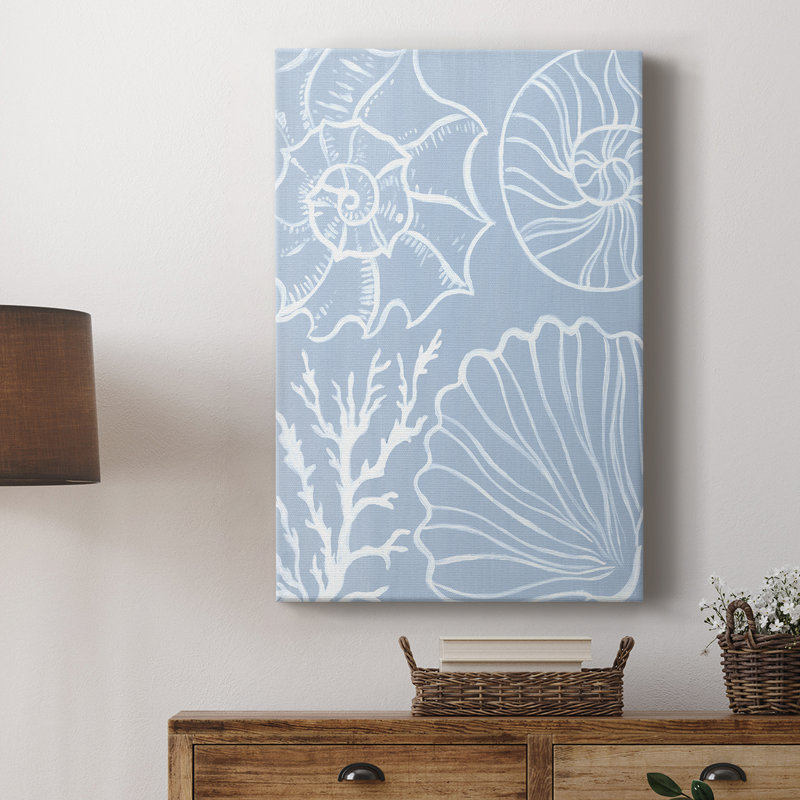 Coquille de silhouettes I - galerie Cavas sur mesure, H 18 po x l 12 po