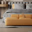Minimalist Modern End-of-Bed Bench For Bedroom Leather Match Upholstered Bench-100710255