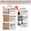 Meuble-lavabo mural double 72 po avec lavabo en résine Vowar, 8 portes à fermeture douce et une armoire latérale