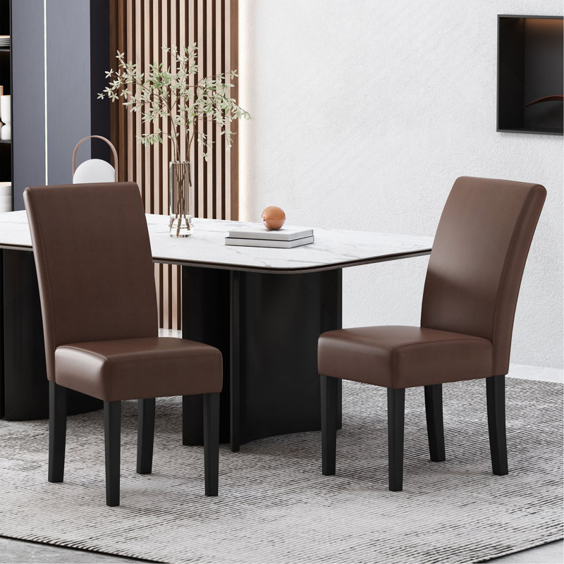 Dining Chair MP2(Set Of 2), Dark Brown