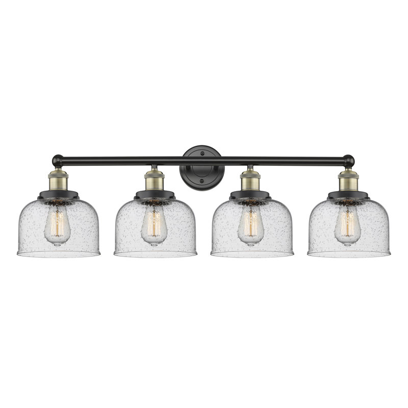 Annagene 4 - Light Dimmable Vanity Light, Seedy, Black Antique Brass