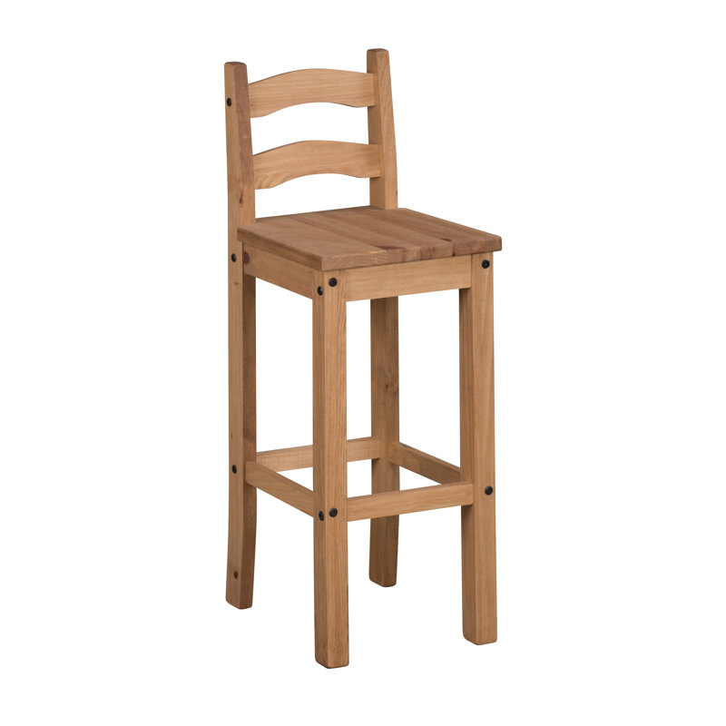 Bridewell Solid Wood Counter Stool