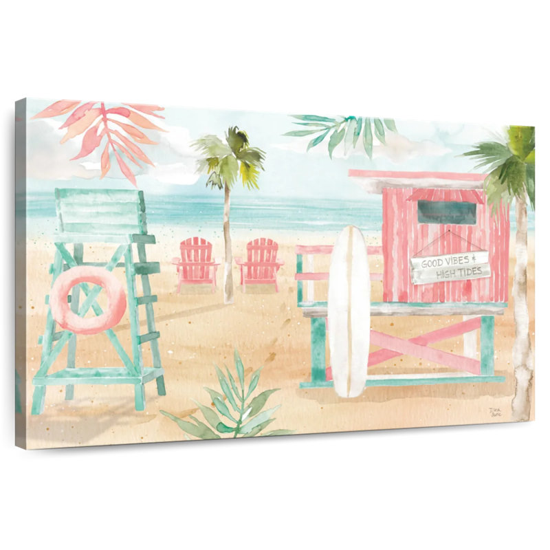 Alvord Surfs Up II, H 26 po x l 39 po