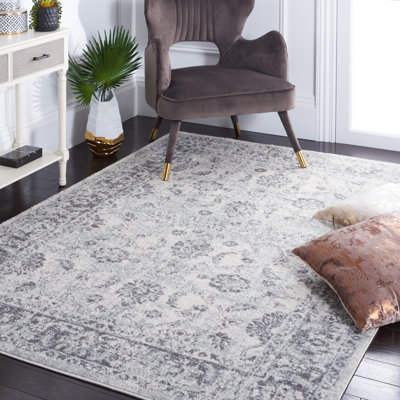 Tapis Hawtree 281 ivoire / gris
