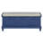Entryway stool with storage cabinet with cushion and three drawers-145613644