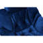 Chaise de salon moderne, bleu, avec confort supplémentaire et style