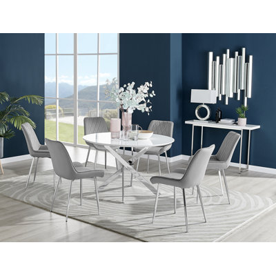 Eubanks 6 - Person Dining Set