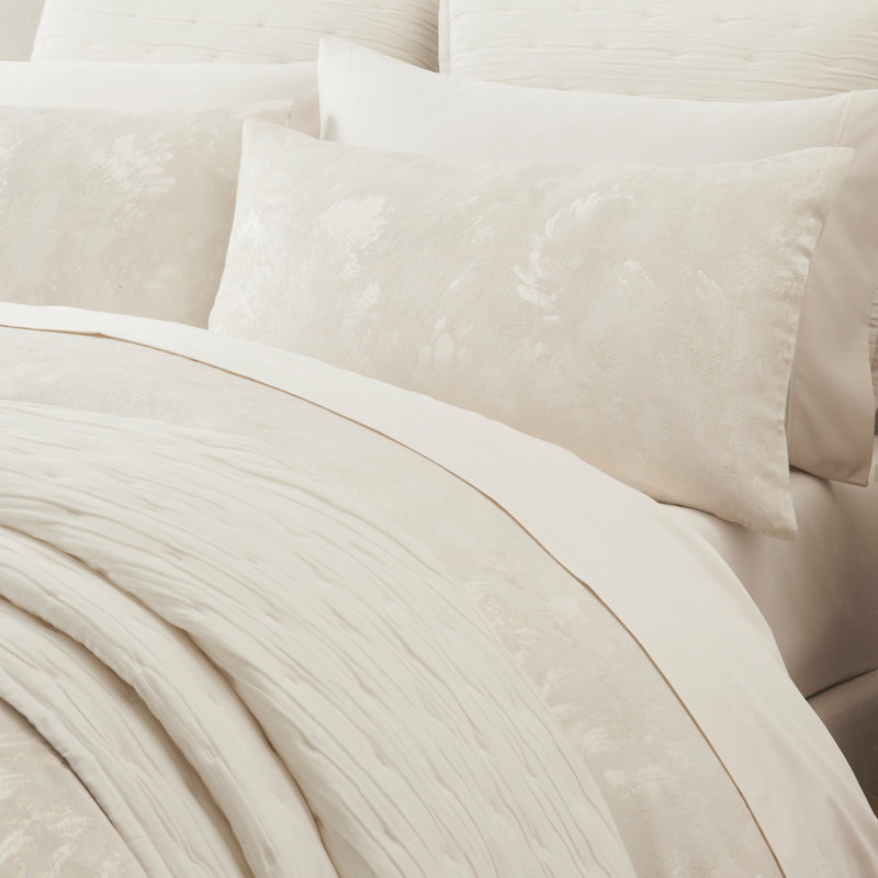 Donna Karan Home Illusion Sham Ivory, King 