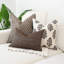 Ensemble de housse de coussin Brown