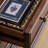 American style carved bookcase
