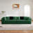 Saraland Teddy Velvet Fabric Compression  Modular Sectional Sofa with Ergonomic Design-118216705
