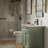 Single-handle Bathroom Faucet with Drain Assembly-106069674
