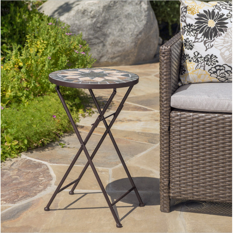 Table de bout en argent
