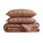 Luxury Linen Bedding Sets, Breathable 3-piece Quilt, Elegant Home Style