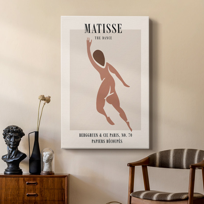 Matisse XCV III, reproduction d'art encadrée sur mesure, galerie Cavas, H 48 po x l 32 po