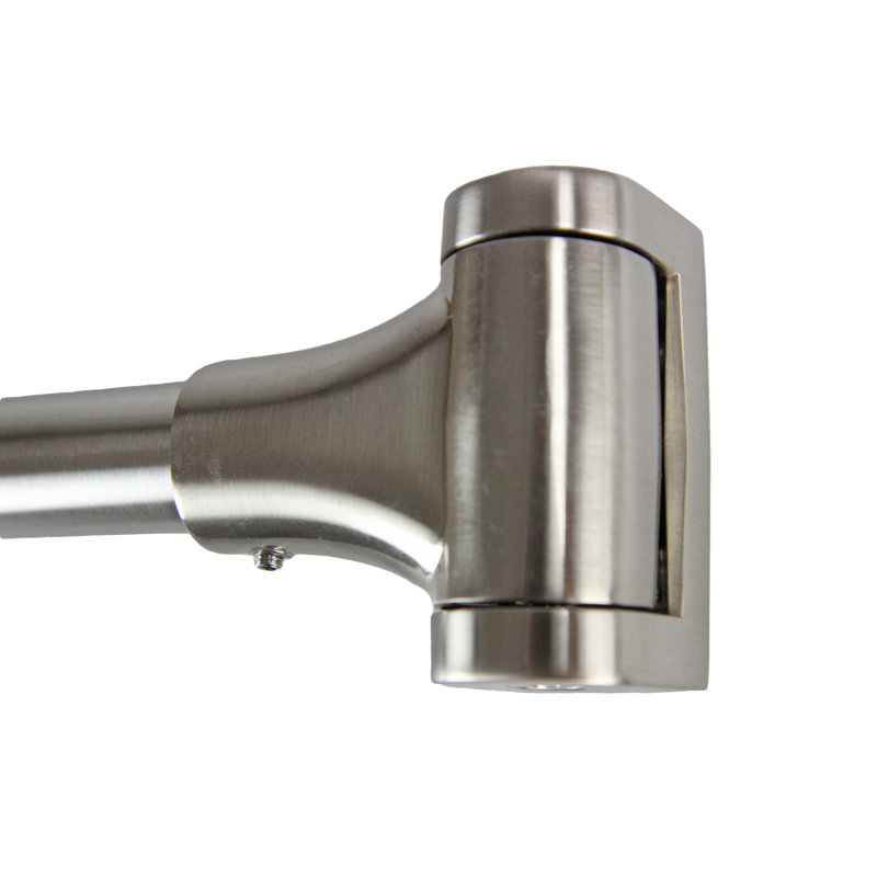 60'' Curved Fixed Shower Curtain Rod